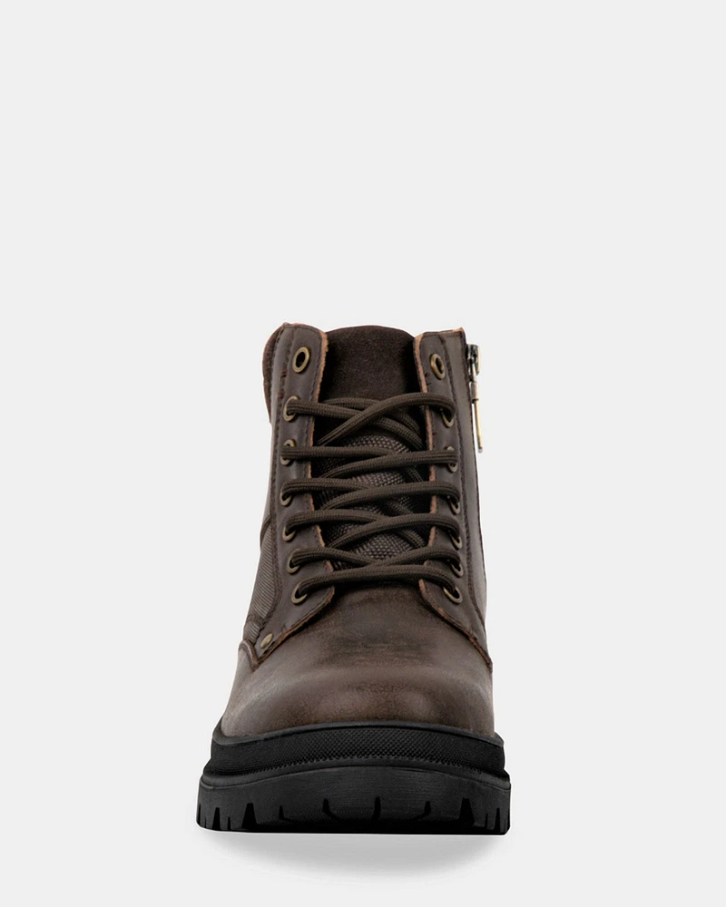 BROOKS BROWN LEATHER