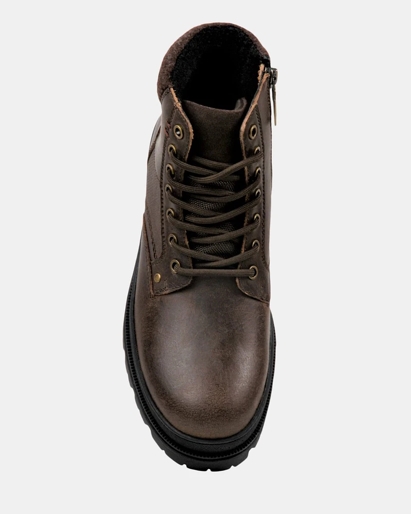 BROOKS BROWN LEATHER