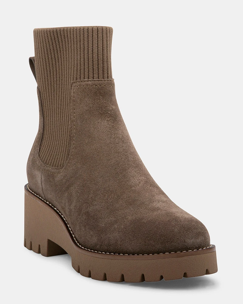 DELTA TAUPE SUEDE