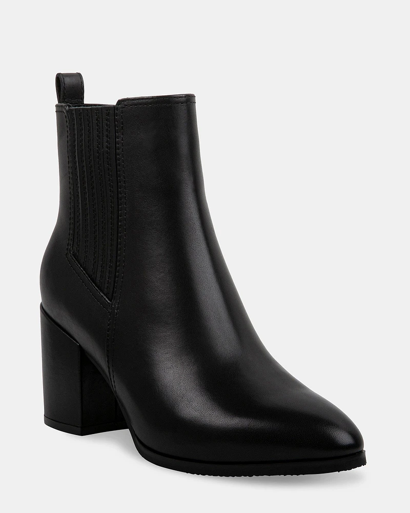 FILOMENA BLACK LEATHER
