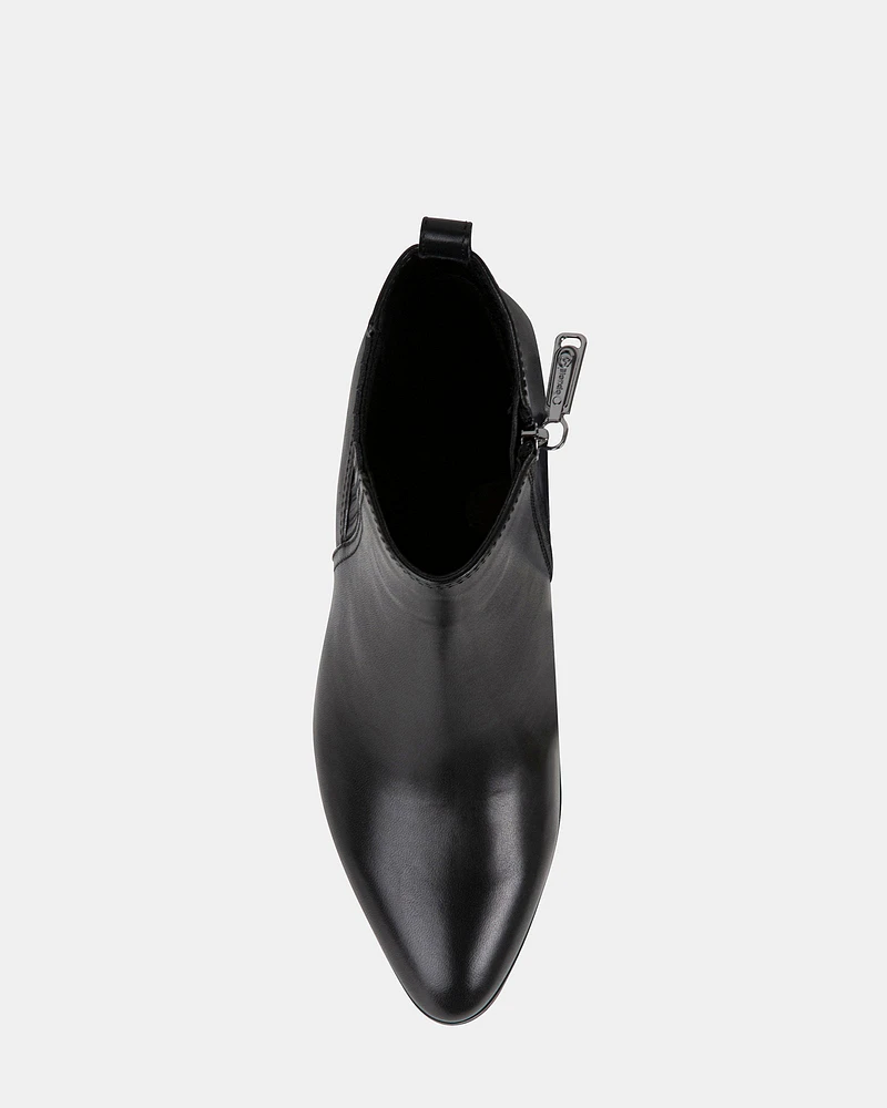 FILOMENA BLACK LEATHER