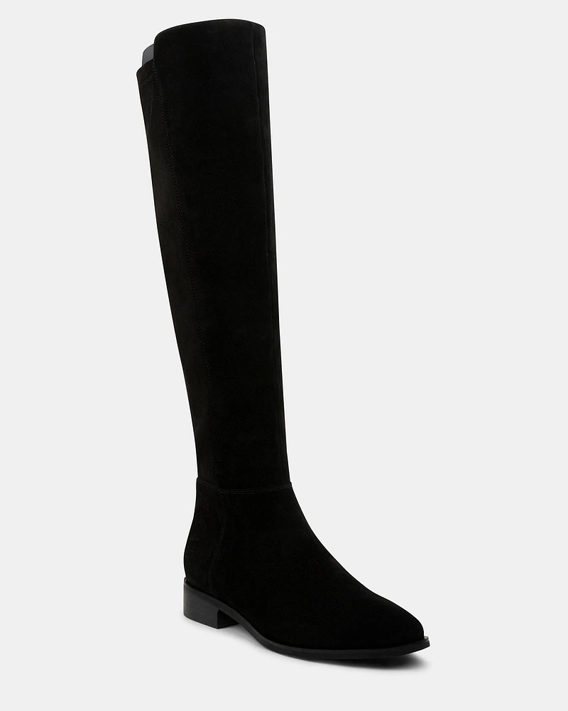 CHARLIES BLACK SUEDE