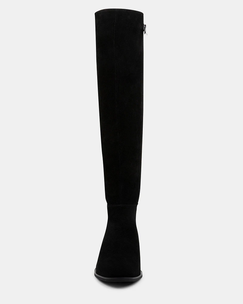 CHARLIES BLACK SUEDE