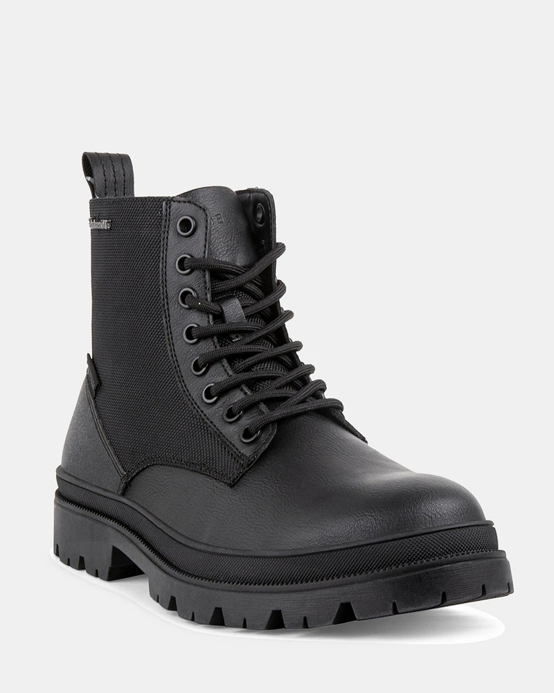 BRONN BLACK LEATHER
