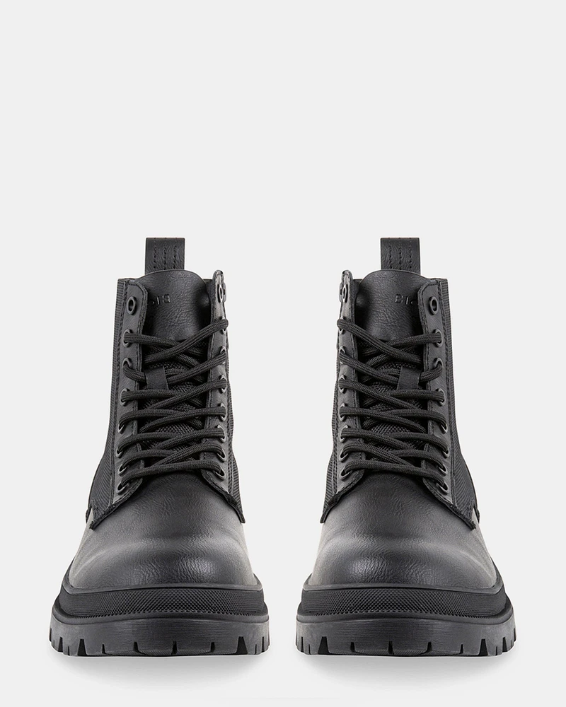 BRONN BLACK LEATHER