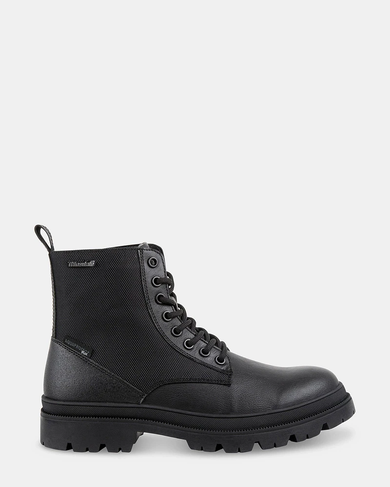 BRONN BLACK LEATHER