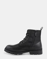 BRONN BLACK LEATHER