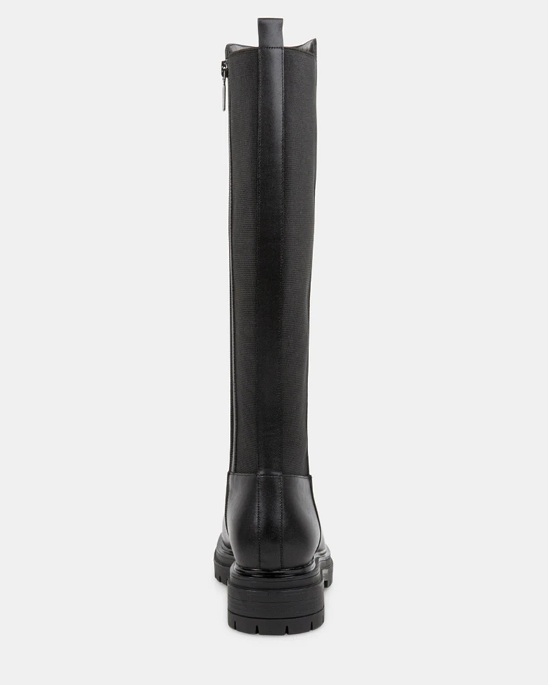CINDY BLACK LEATHER