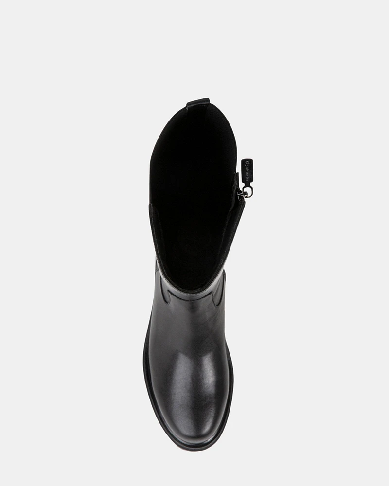 CINDY BLACK LEATHER