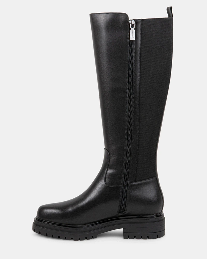 CINDY BLACK LEATHER