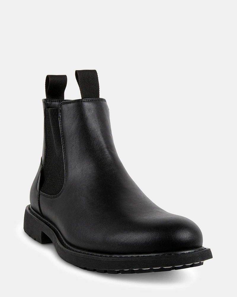 DEVLAN BLACK LEATHER