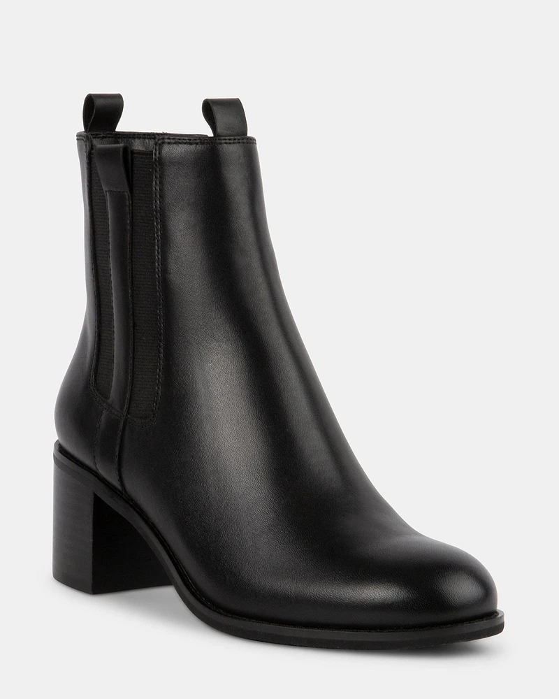 MALLORY BLACK LEATHER