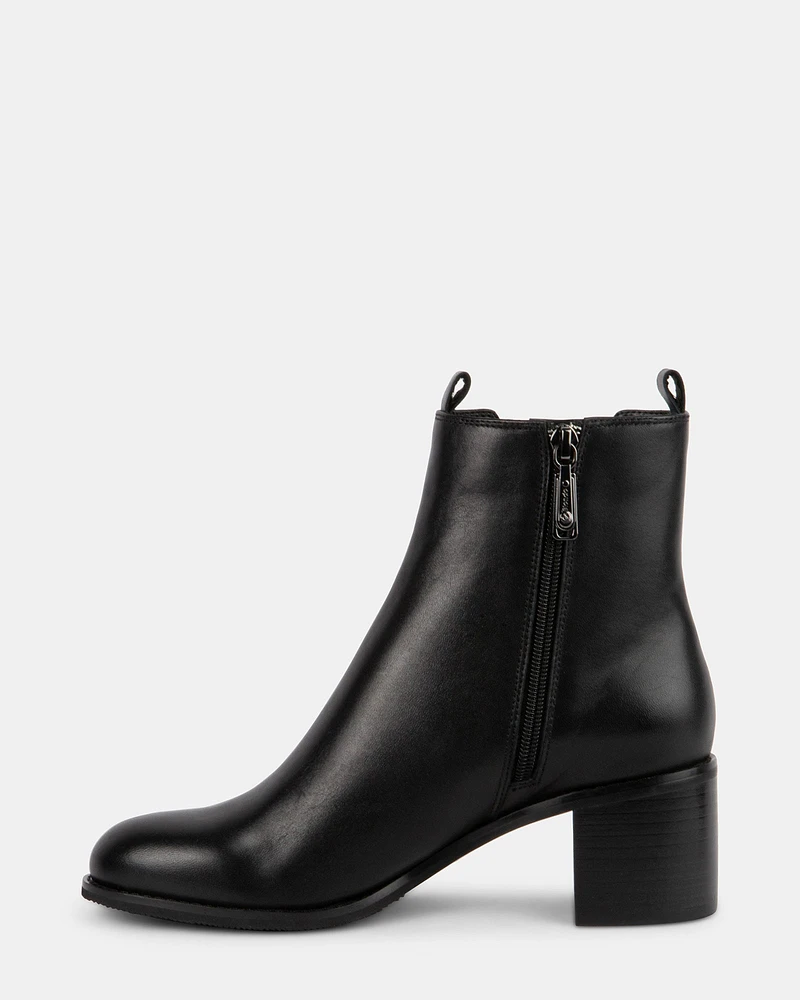 MALLORY BLACK LEATHER