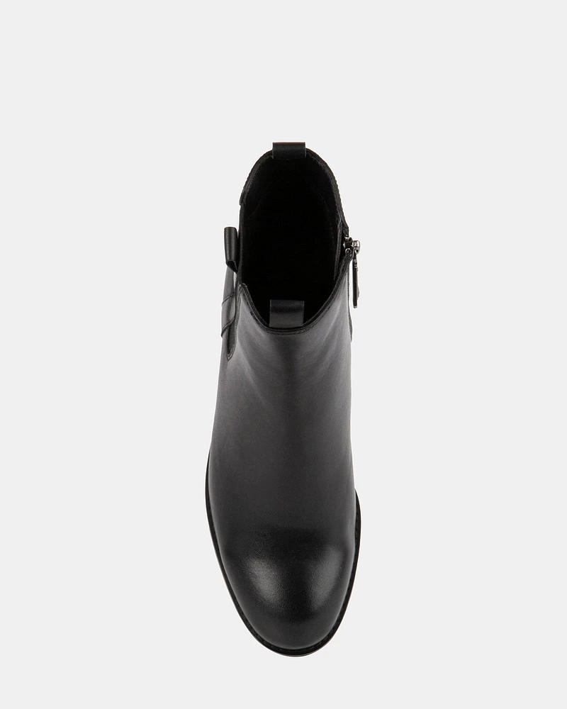MALLORY BLACK LEATHER
