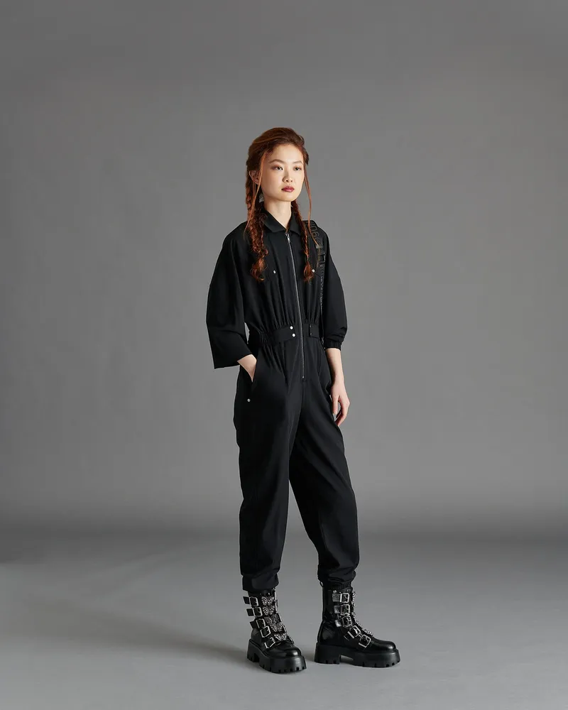 OILER JUMPSUIT BLACK