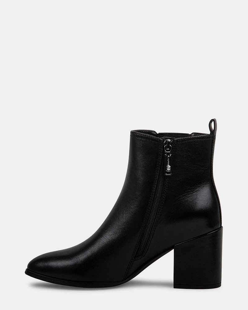 FILOMENA BLACK LEATHER