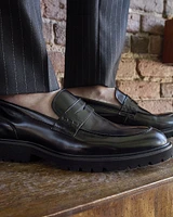 MAISONN BLACK LEATHER