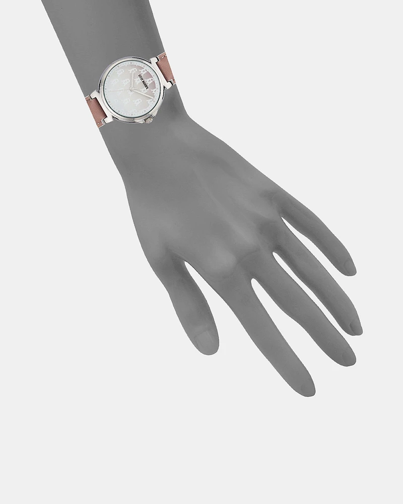 STACKED LOGO WATCH BLUSH MULTI