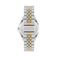 TWO TONE CLASSIC WATCH SILVER MULTI