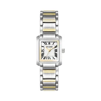 TWO TONE SLIM WATCH SILVER MULTI