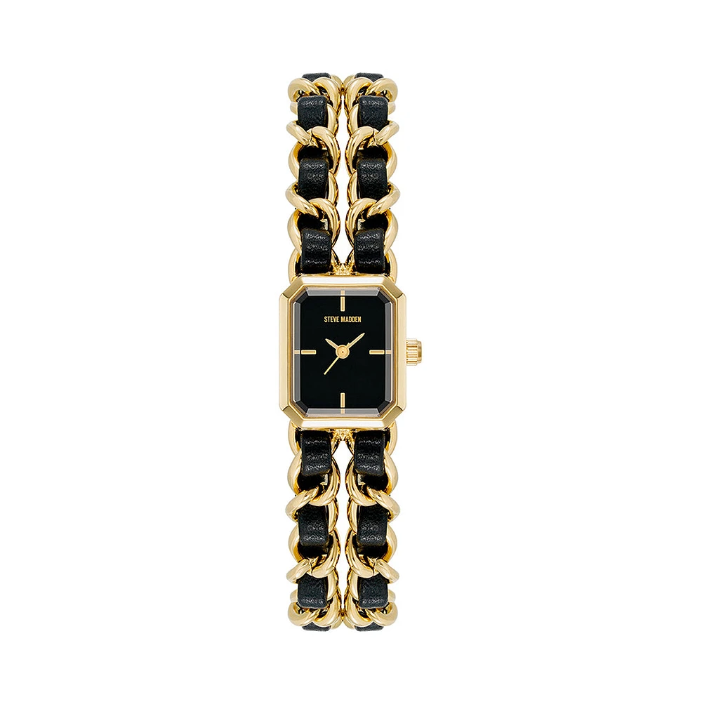 BRACELET WATCH GOLD MULTI