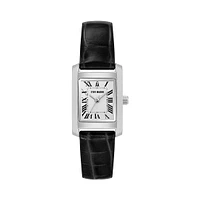 SLIM EMBOSSED WATCH SILVER MULTI