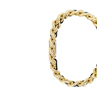 CHAIN BRACELET WATCH GOLD MULTI