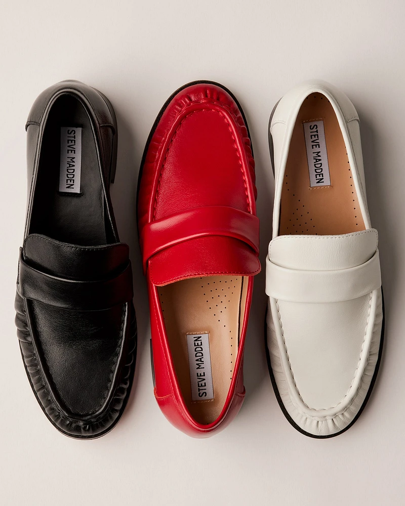 RIDLEY RED LEATHER