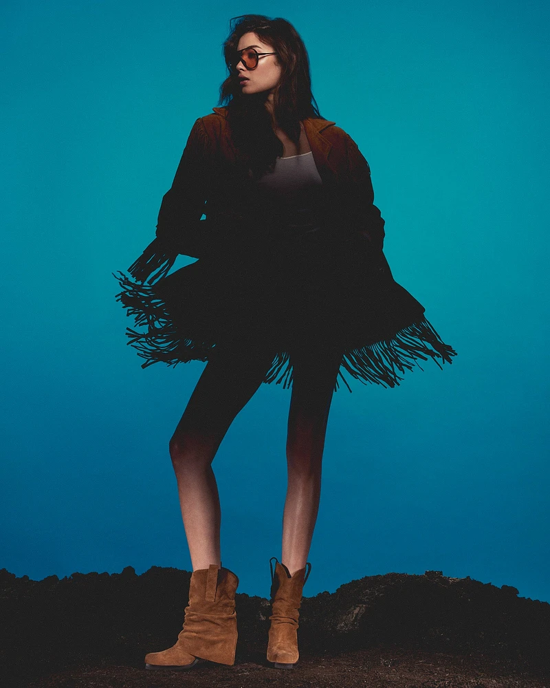 PIA TAN SUEDE