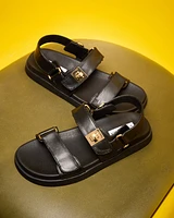 MONA BLACK LEATHER