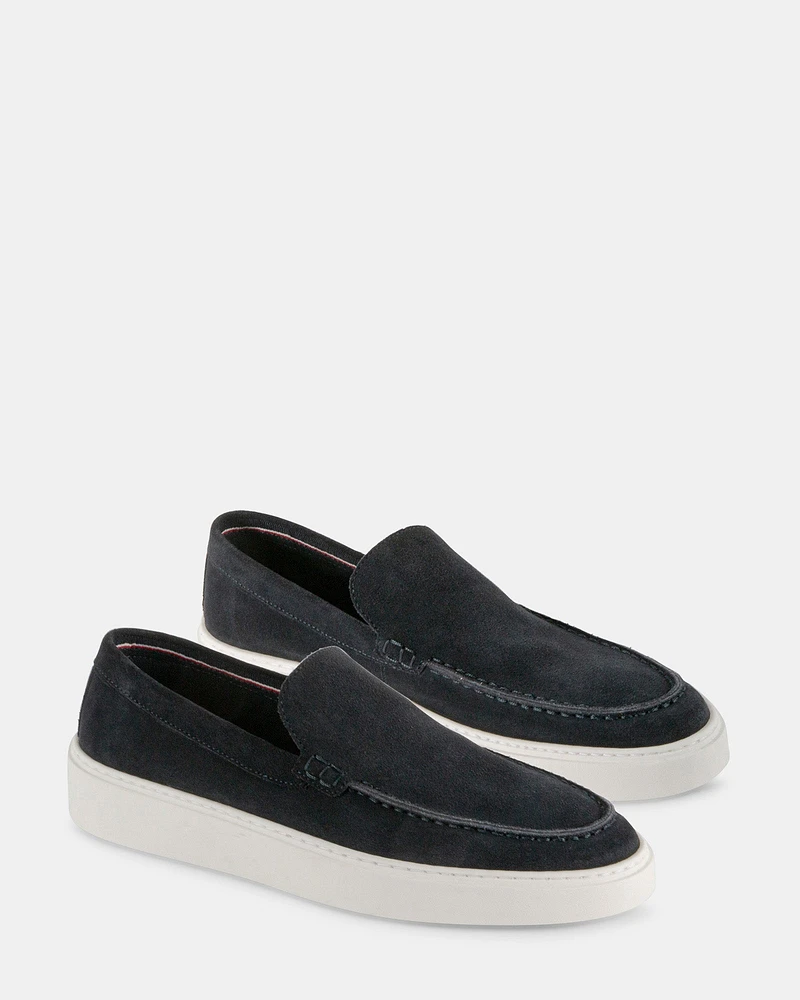 ASHTINN NAVY SUEDE