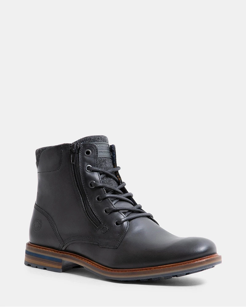 BALDWIN BLACK LEATHER