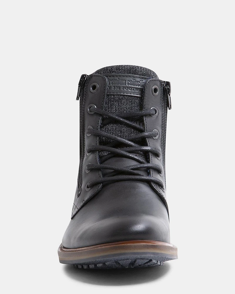 BALDWIN BLACK LEATHER