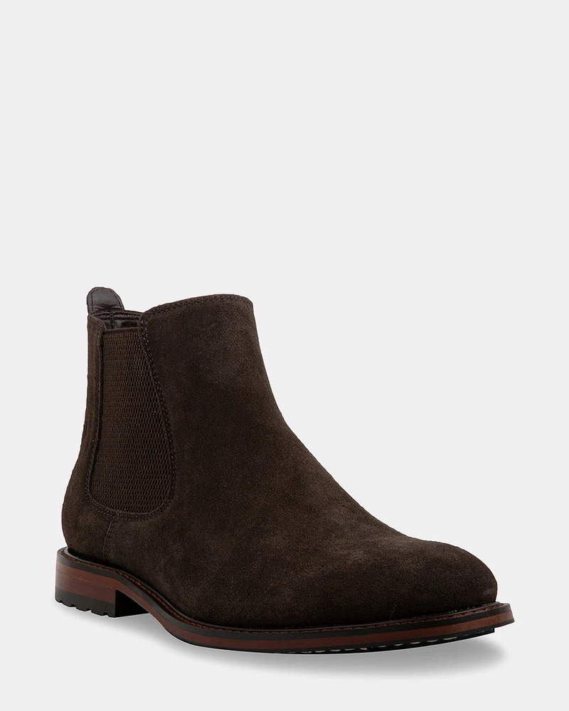 HARLANN BROWN SUEDE