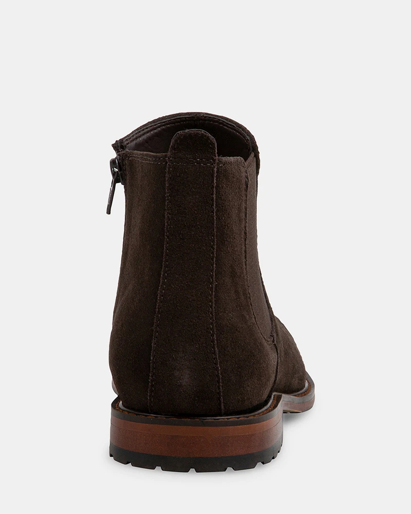 HARLANN BROWN SUEDE