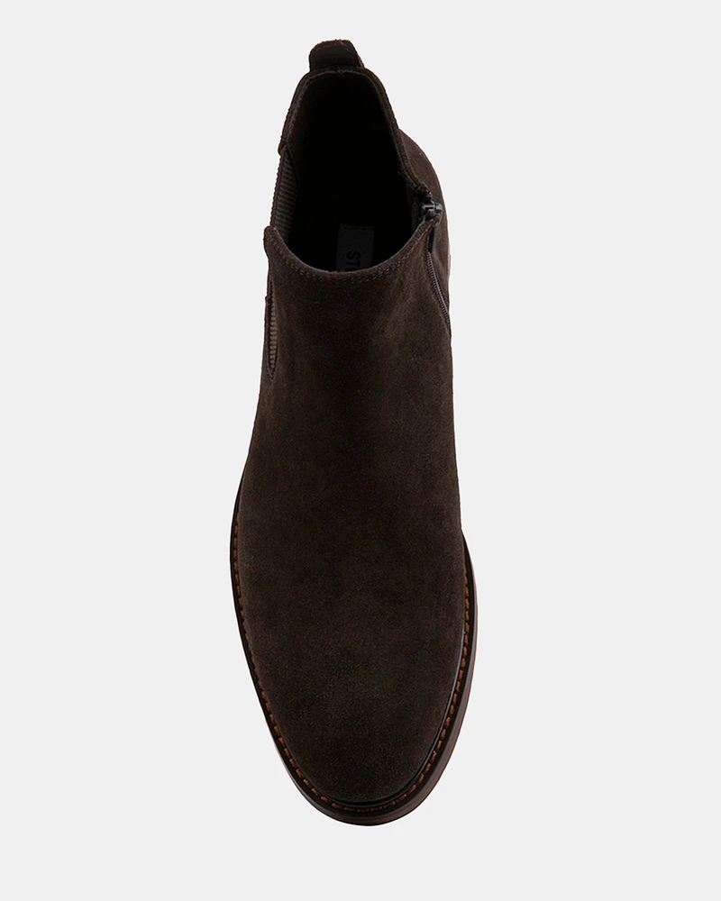 HARLANN BROWN SUEDE
