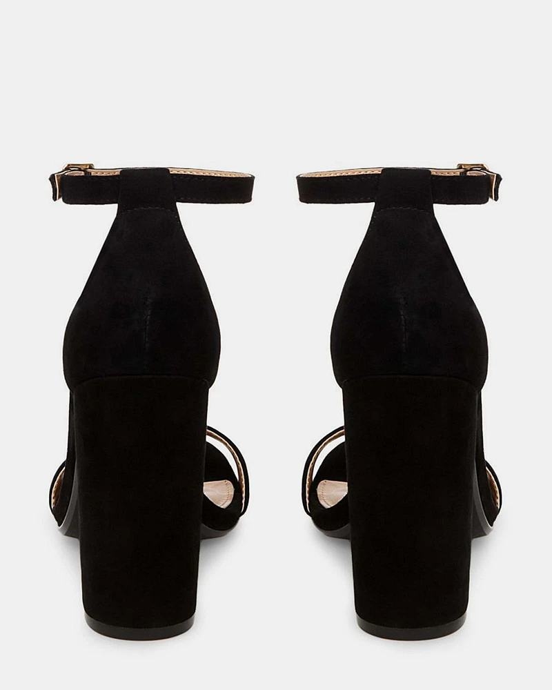 CARRSON BLACK SUEDE