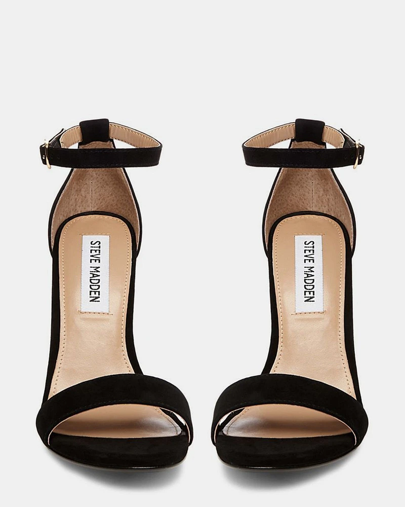 CARRSON BLACK SUEDE