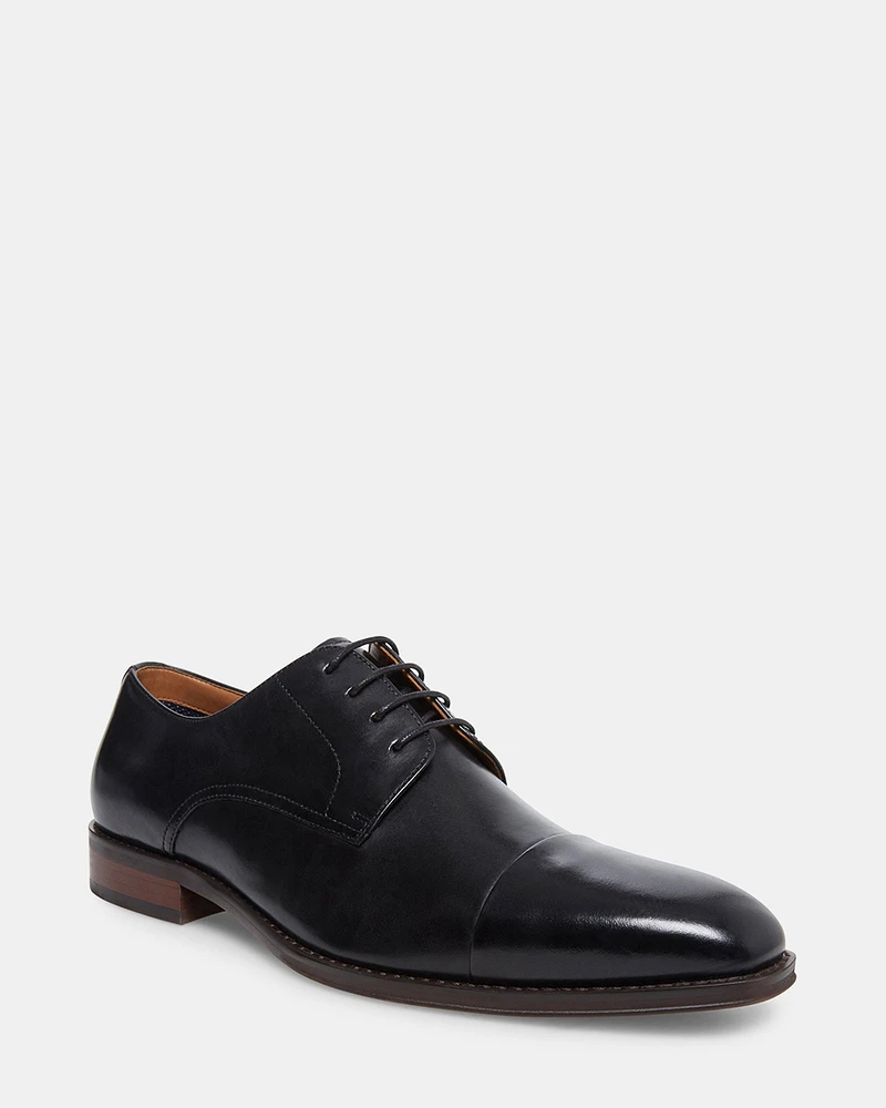 PLOT BLACK LEATHER