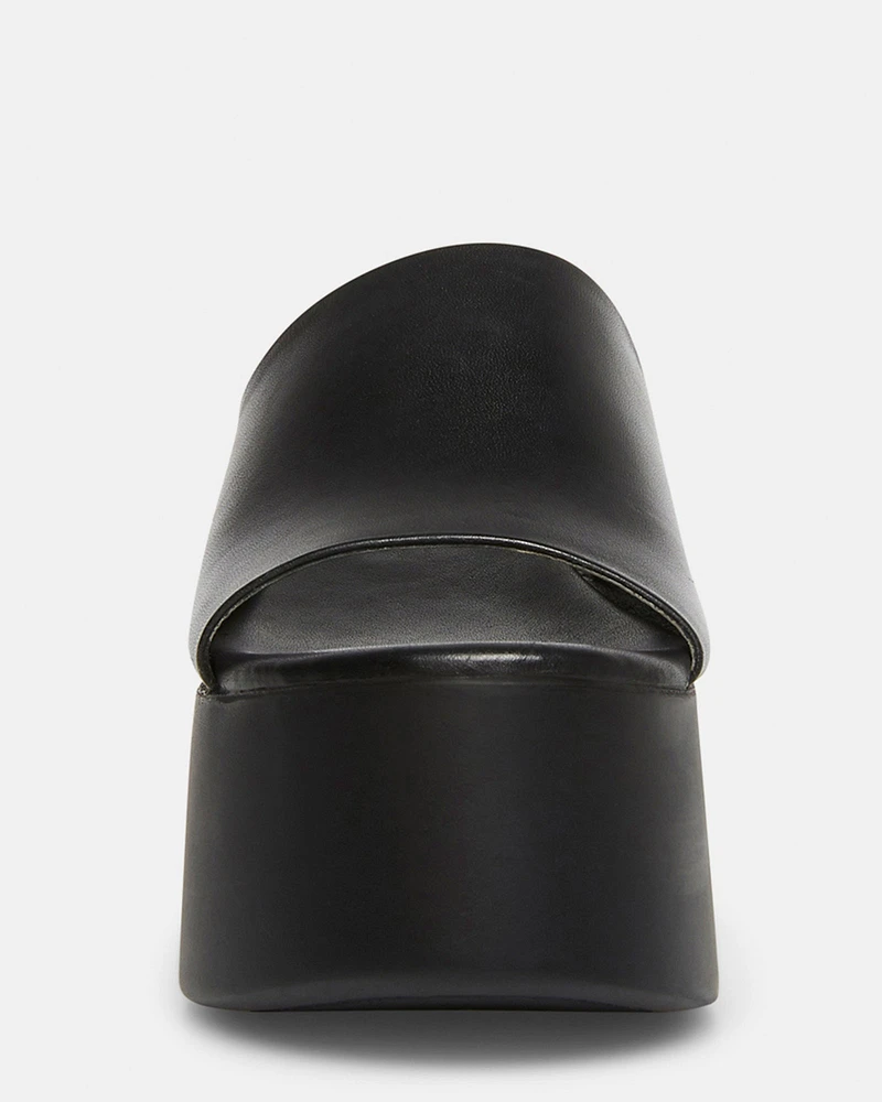 CHRISTA BLACK LEATHER