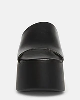CHRISTA BLACK LEATHER