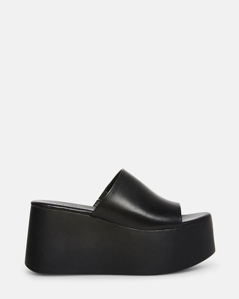 CHRISTA BLACK LEATHER
