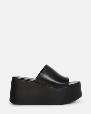 CHRISTA BLACK LEATHER