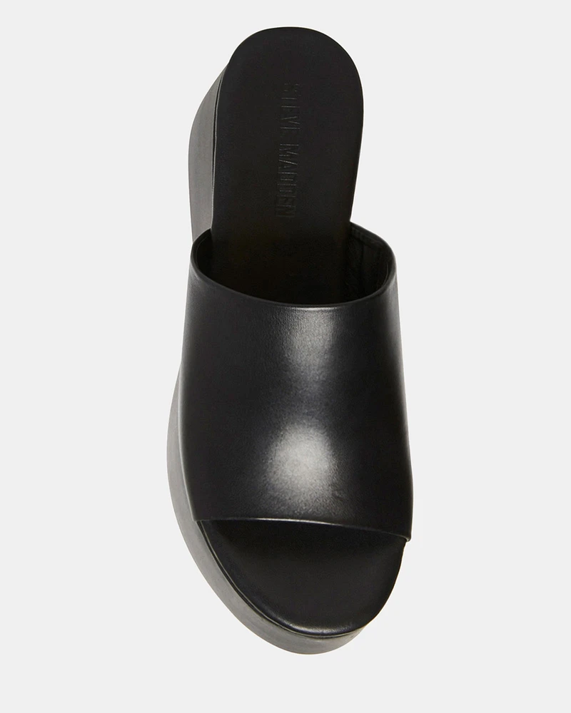 CHRISTA BLACK LEATHER