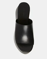 CHRISTA BLACK LEATHER