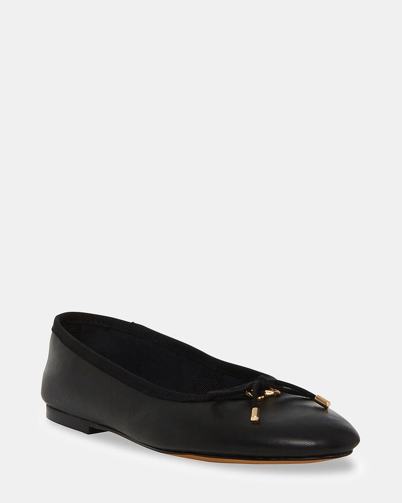 BLOSSOMS BLACK LEATHER