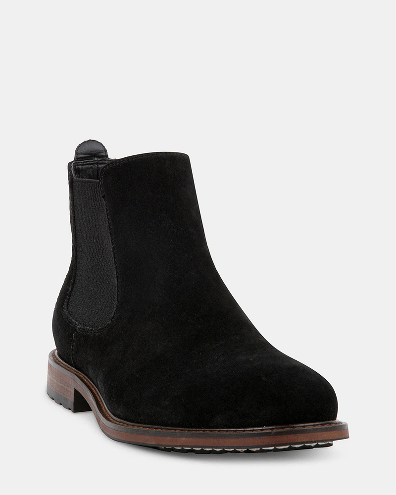 HARLANN BLACK SUEDE