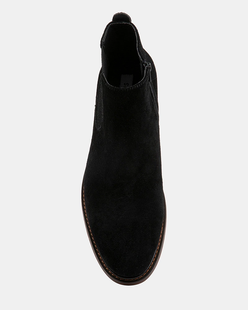 HARLANN BLACK SUEDE