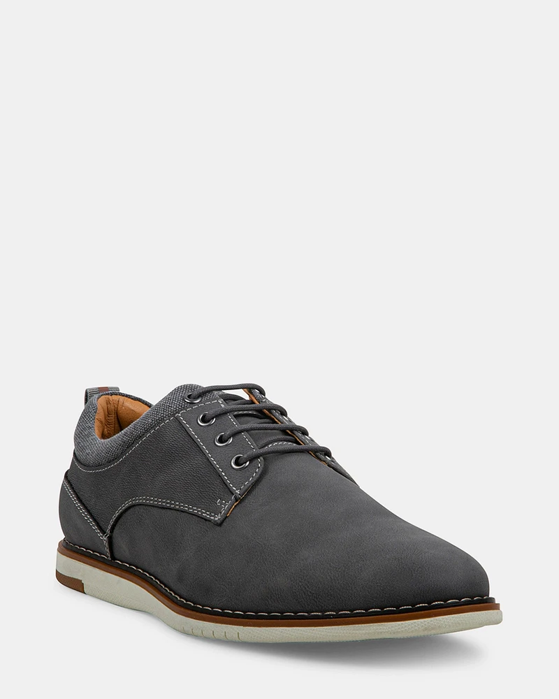 JAXSON GREY NUBUCK