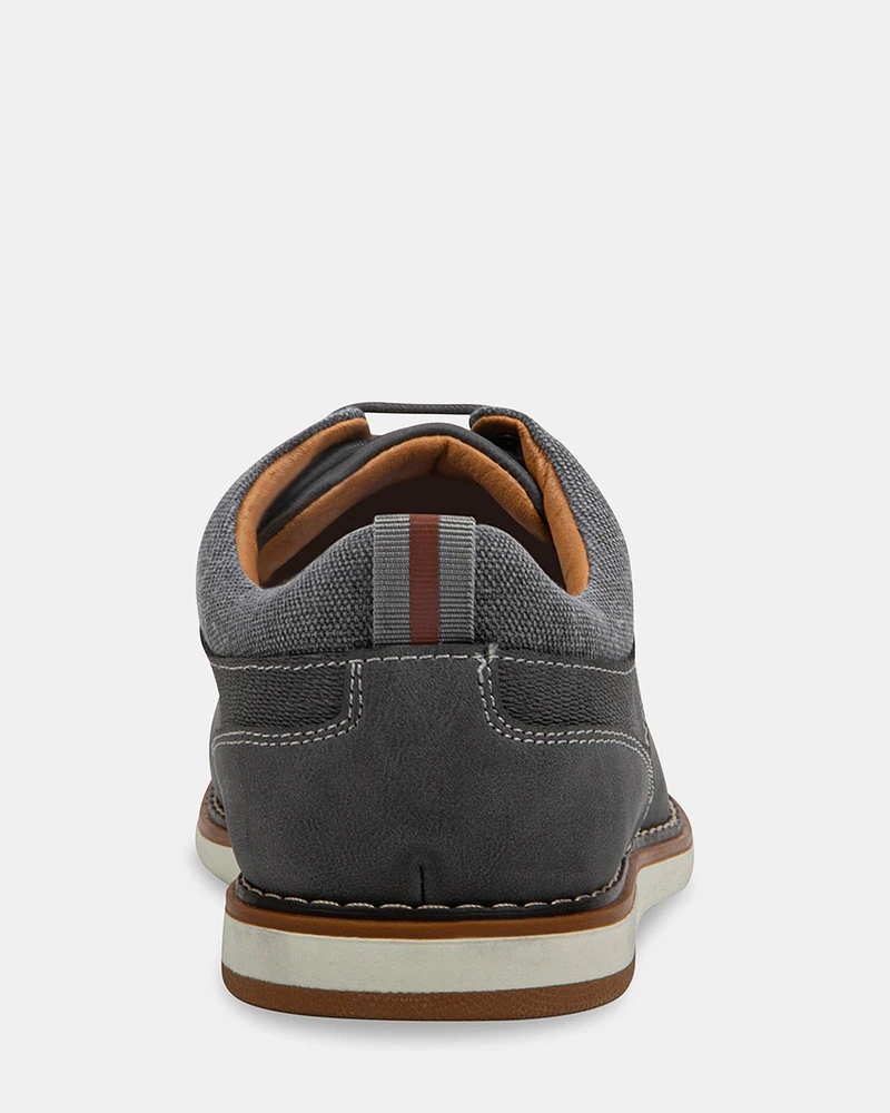 JAXSON GREY NUBUCK